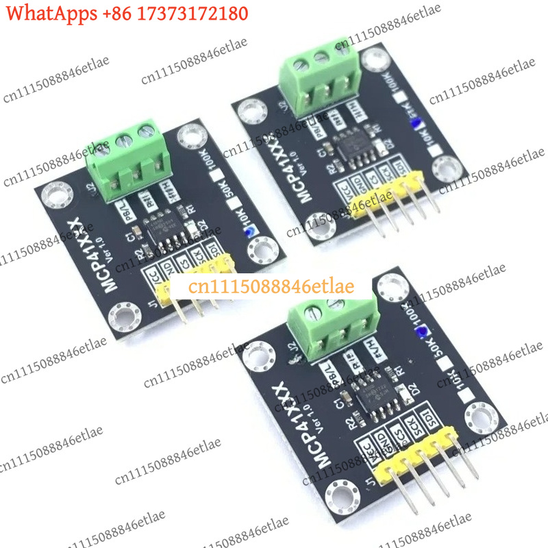 Diy Electronics Components - MCP41010 Digital Potentiometer Module MCP41050 MCP41100