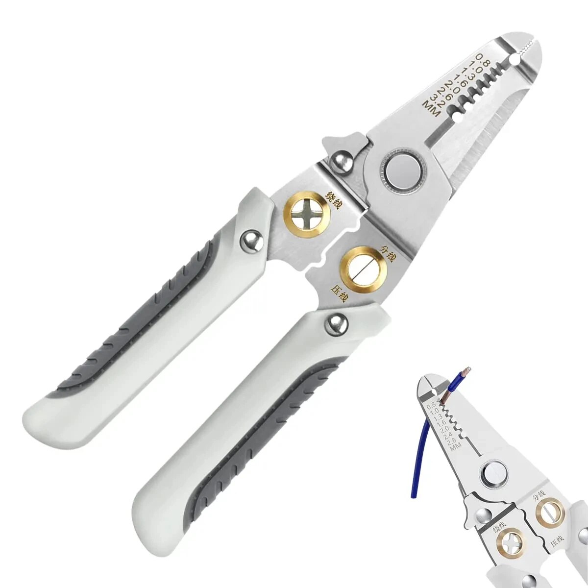 Wire Stripper Cutter - 6 In 1 Wire Stripper Special
