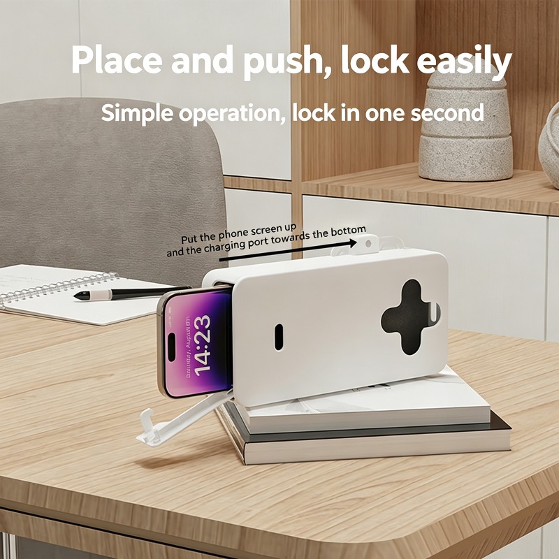 Diy Electronics Storage - Multi-functional Timing Electronic Discipline Storage Box