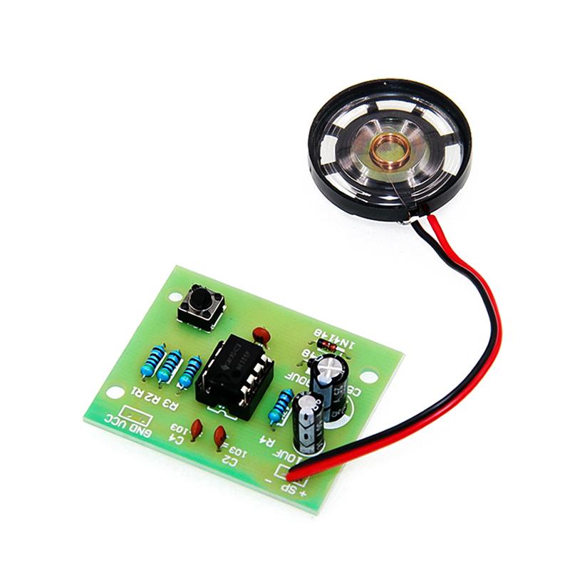Diy Electronics Components - Professional NE555 Doorbell DIY Kit -