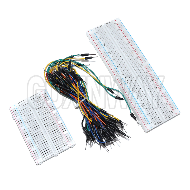 MB-102 Breadboard 400 830 Poin - огляд і ціна Diy Electronics Breadboard
