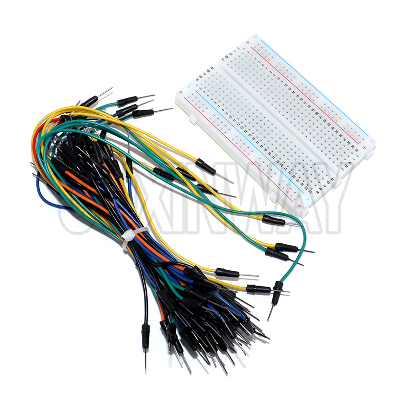 MB-102 Breadboard 400 830 Poin - огляд і ціна Diy Electronics Breadboard