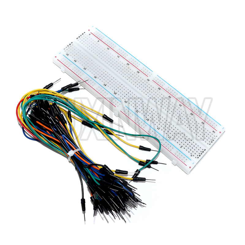 MB-102 Breadboard 400 830 Poin - огляд і ціна Diy Electronics Breadboard