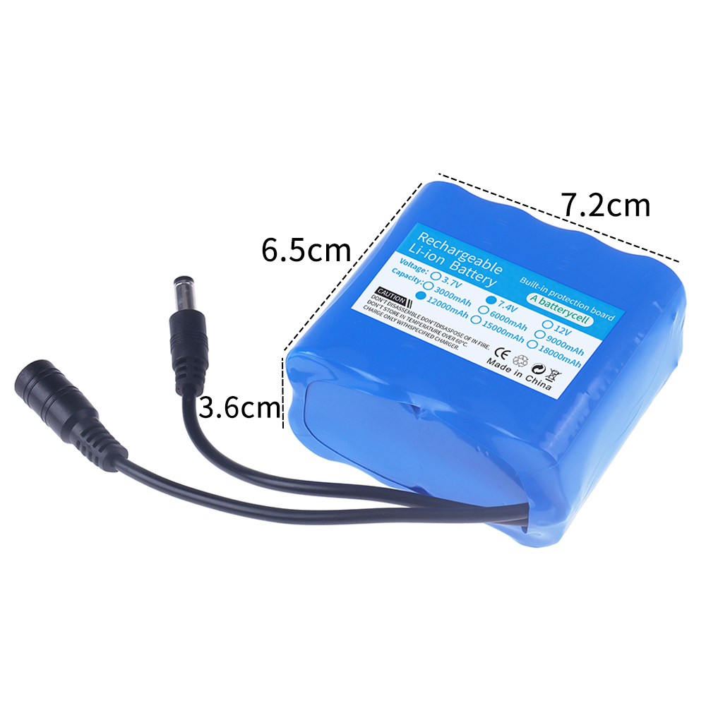 2S4P 18650 Lithium Battery 7.4 - огляд і ціна Diy Rc Electronics
