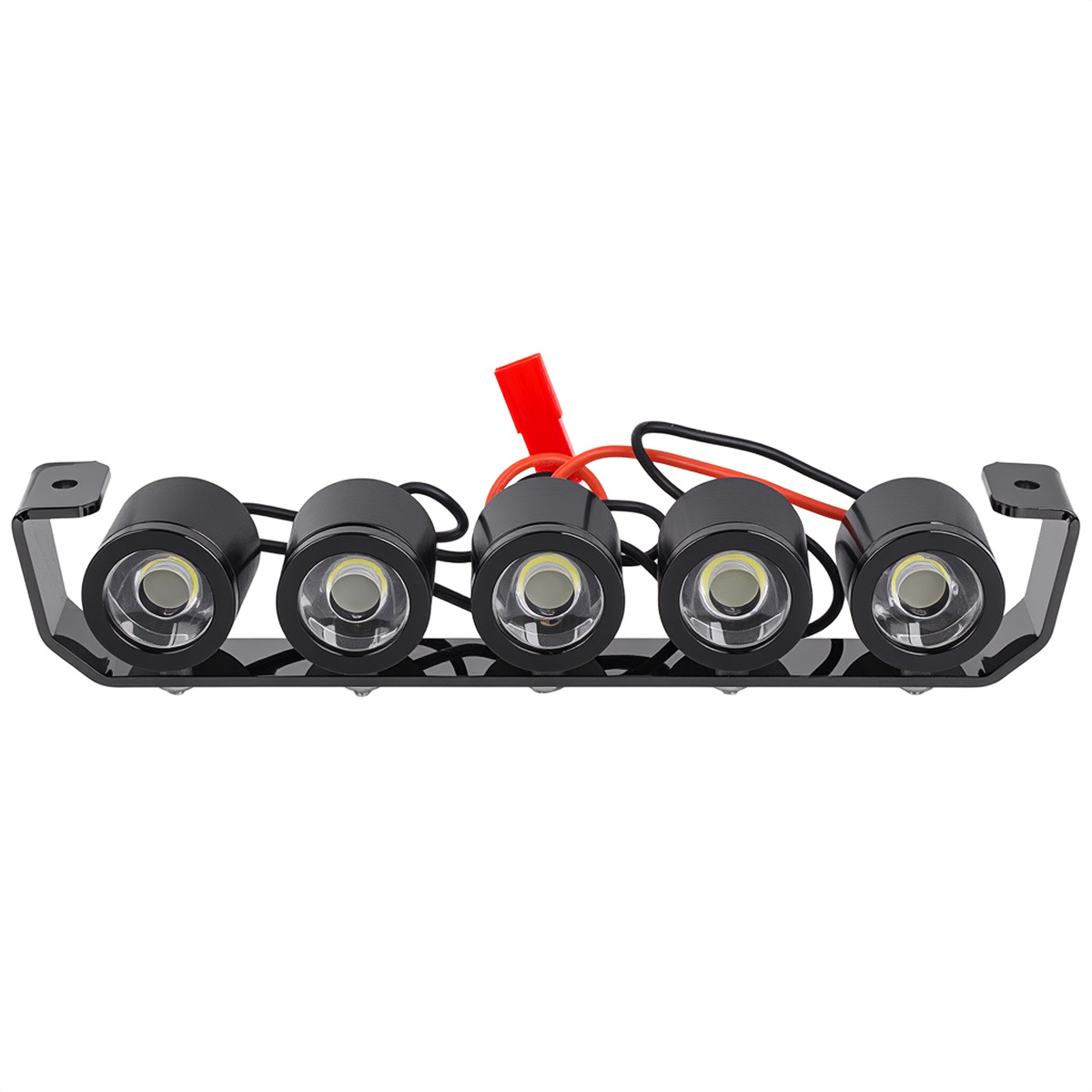 Aluminum 5 LED Light Headlight - огляд і ціна Diy Rc Electronics