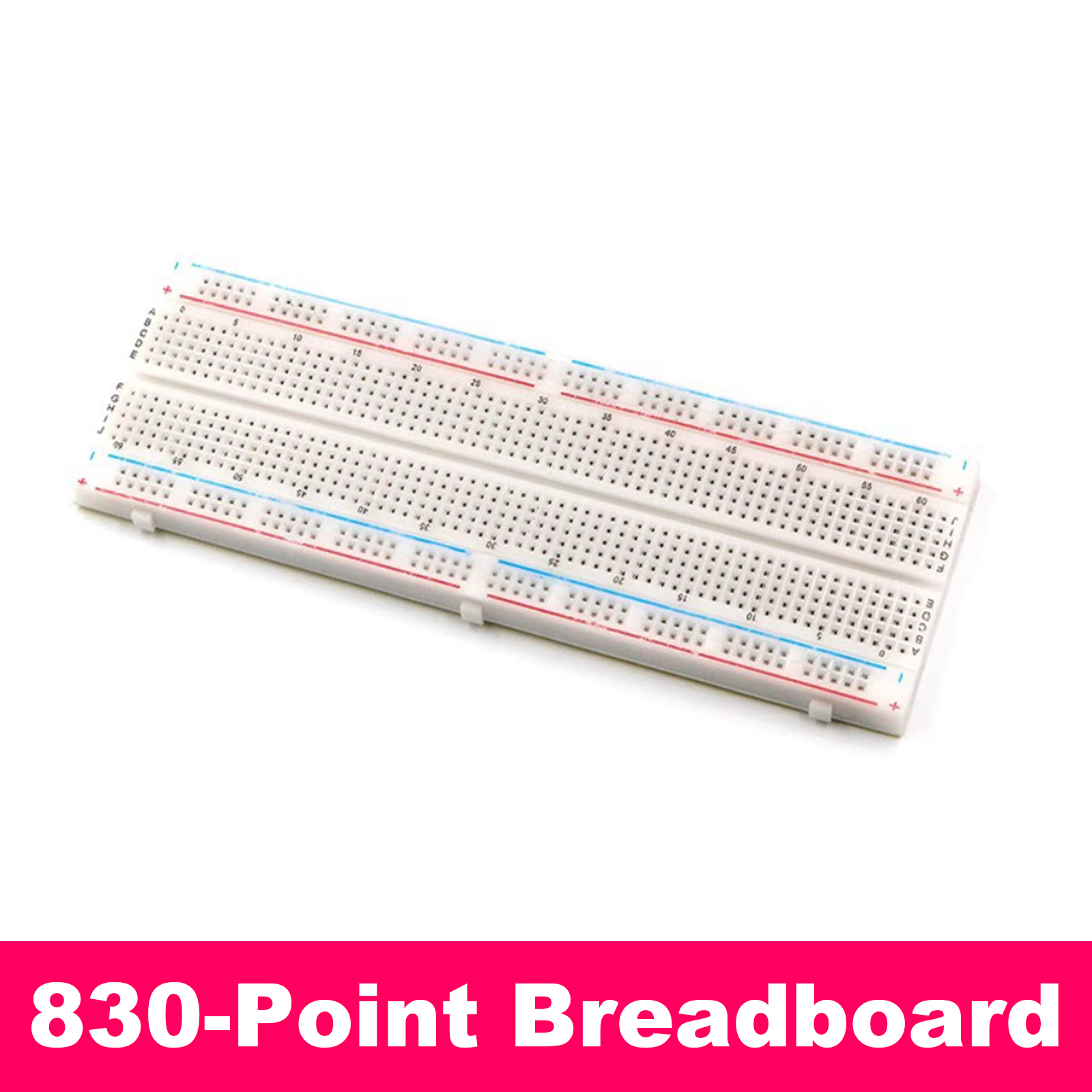 MB-102 830 Points Breadboard w - огляд і ціна Diy Electronics Breadboard