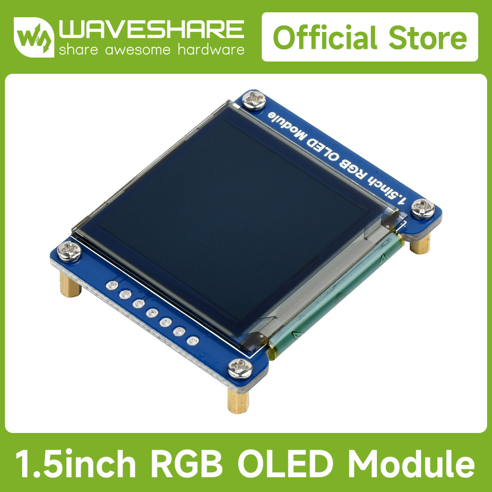 Waveshare1.5inch RGB OLED disp - огляд і ціна Oled Display Module