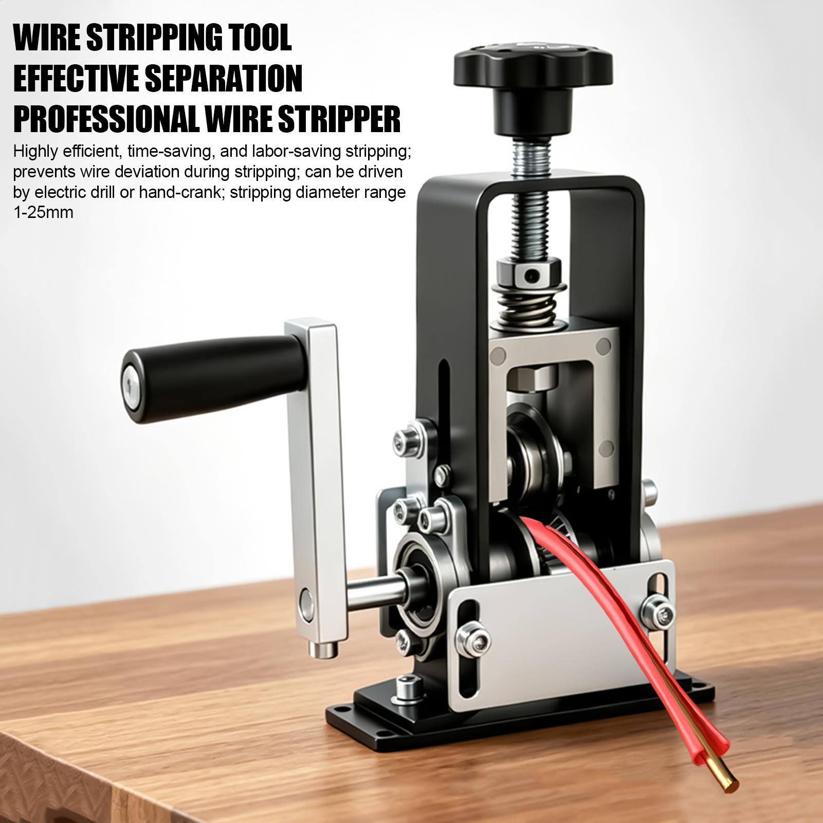 Copper Wire Stripper Hand Cran - огляд і ціна Wire Stripper Cutter