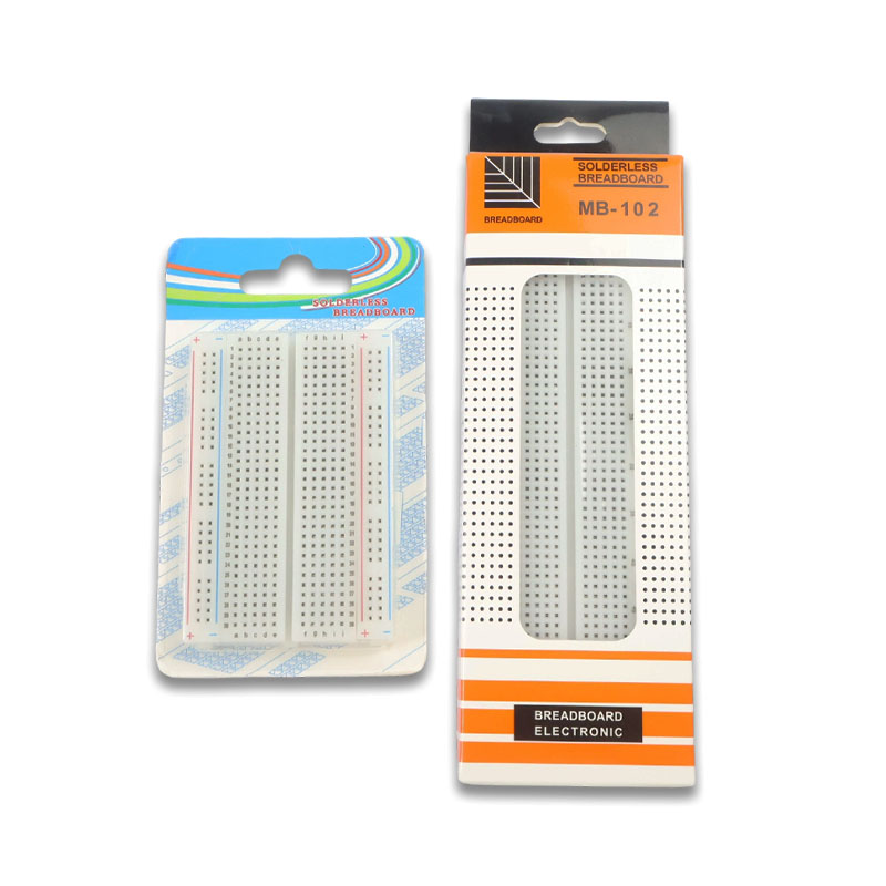4/3/2PCS MB-102 Breadboard 400 - огляд і ціна Diy Electronics Breadboard