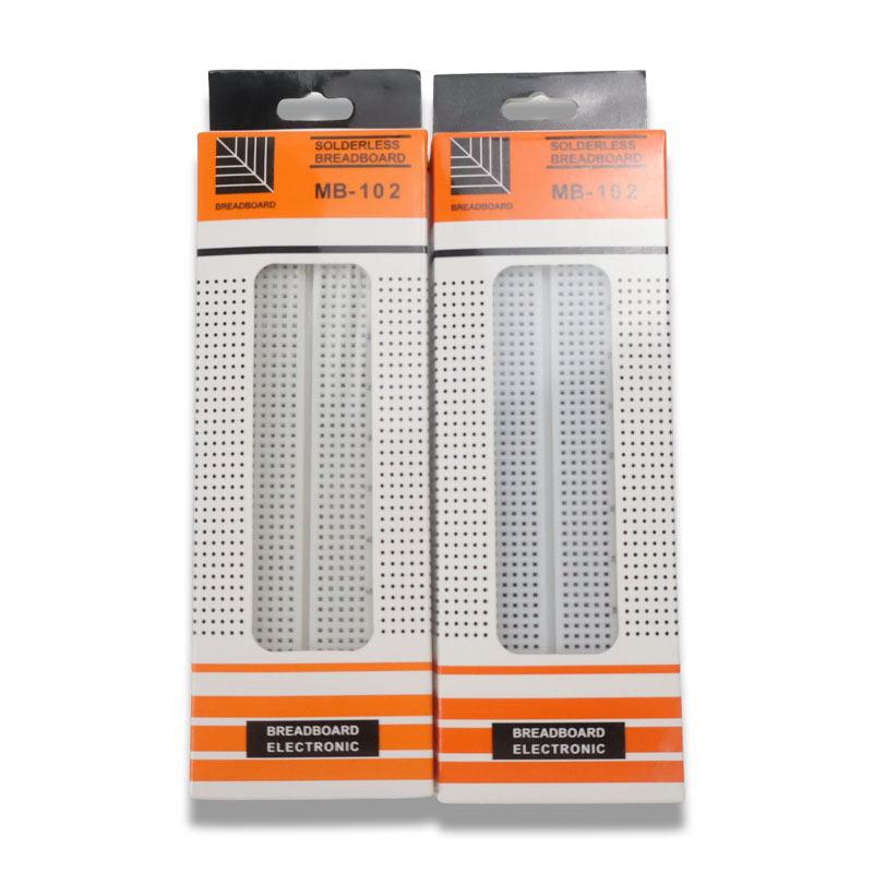 4/3/2PCS MB-102 Breadboard 400 - огляд і ціна Diy Electronics Breadboard