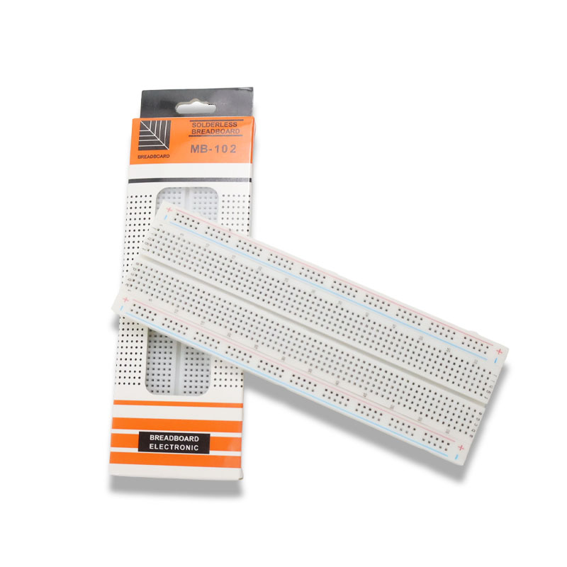 MB102 Breadboard Kit 400/830 P - огляд і ціна Diy Electronics Breadboard