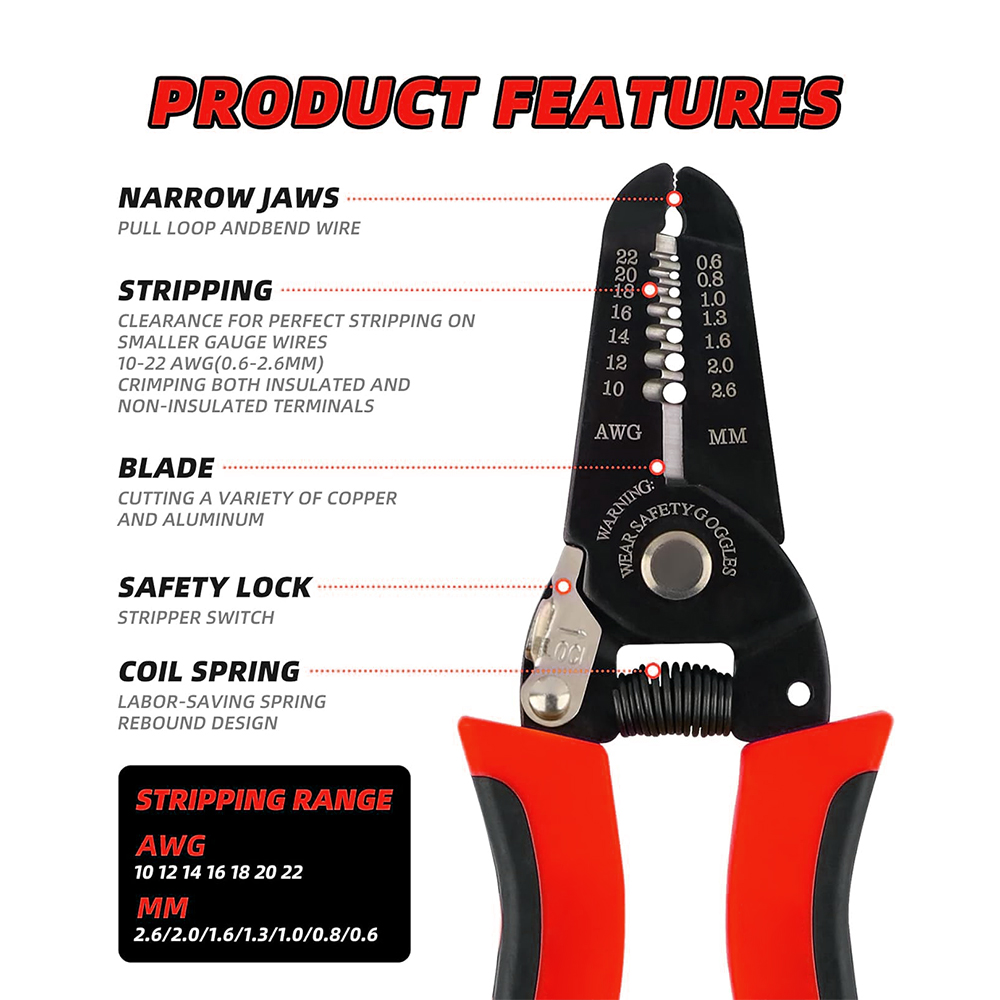 Wire Cutter, Wire Stripper Cri - огляд і ціна Wire Stripper Cutter