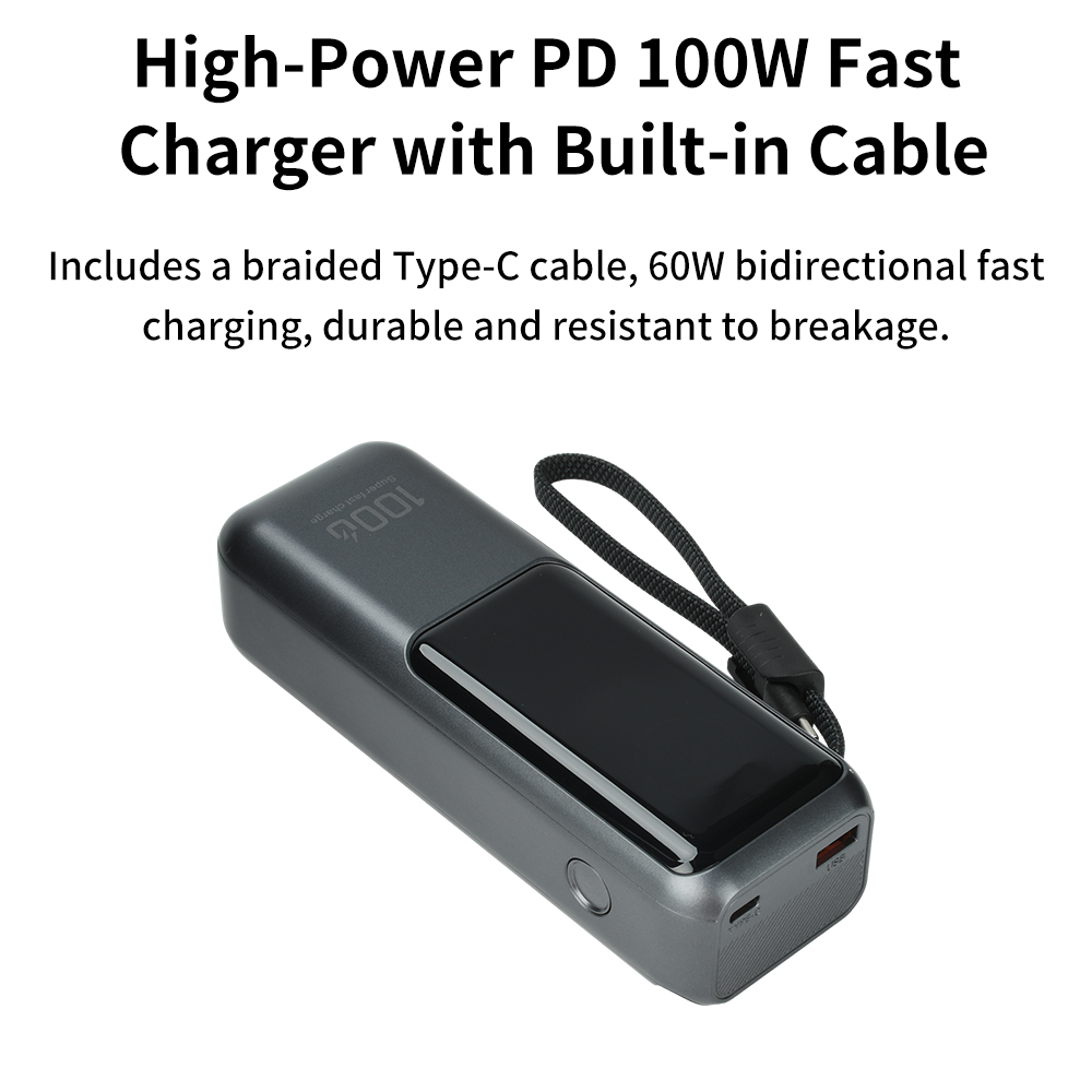 PD 100W Fast Charging Power Ba - огляд і ціна Diy Electronics Storage