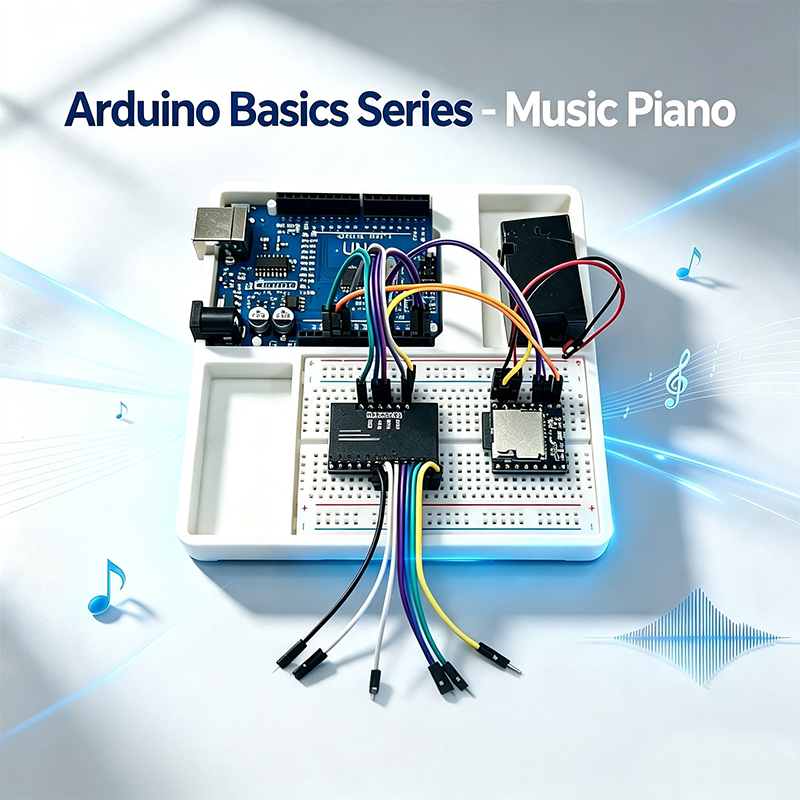 Arduino Basics Series Music Pi - огляд і ціна Diy Electronics Kits For Beginners