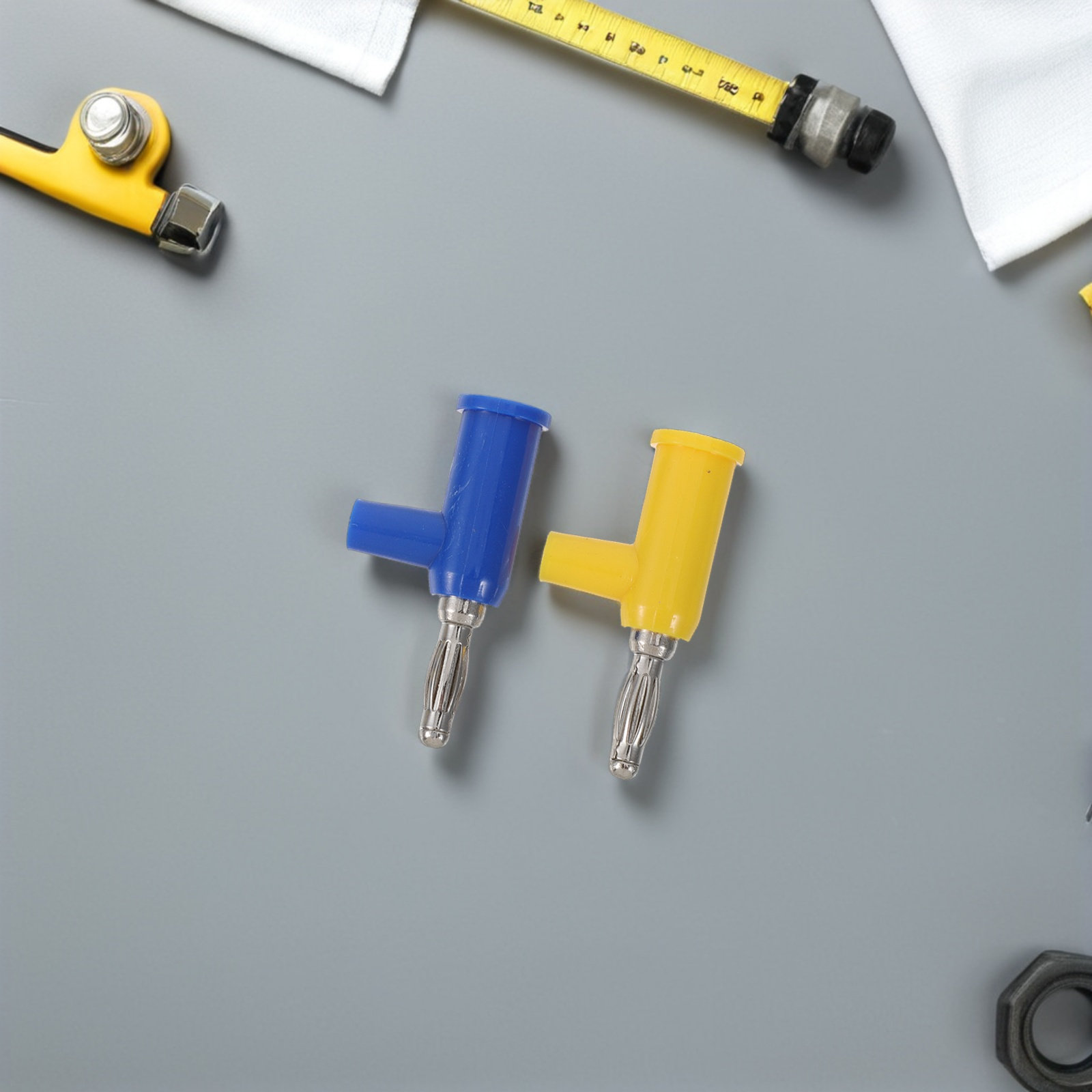 20Pcs Banana Plug Connector 4M - огляд і ціна Diy Electronics Lab Equipment