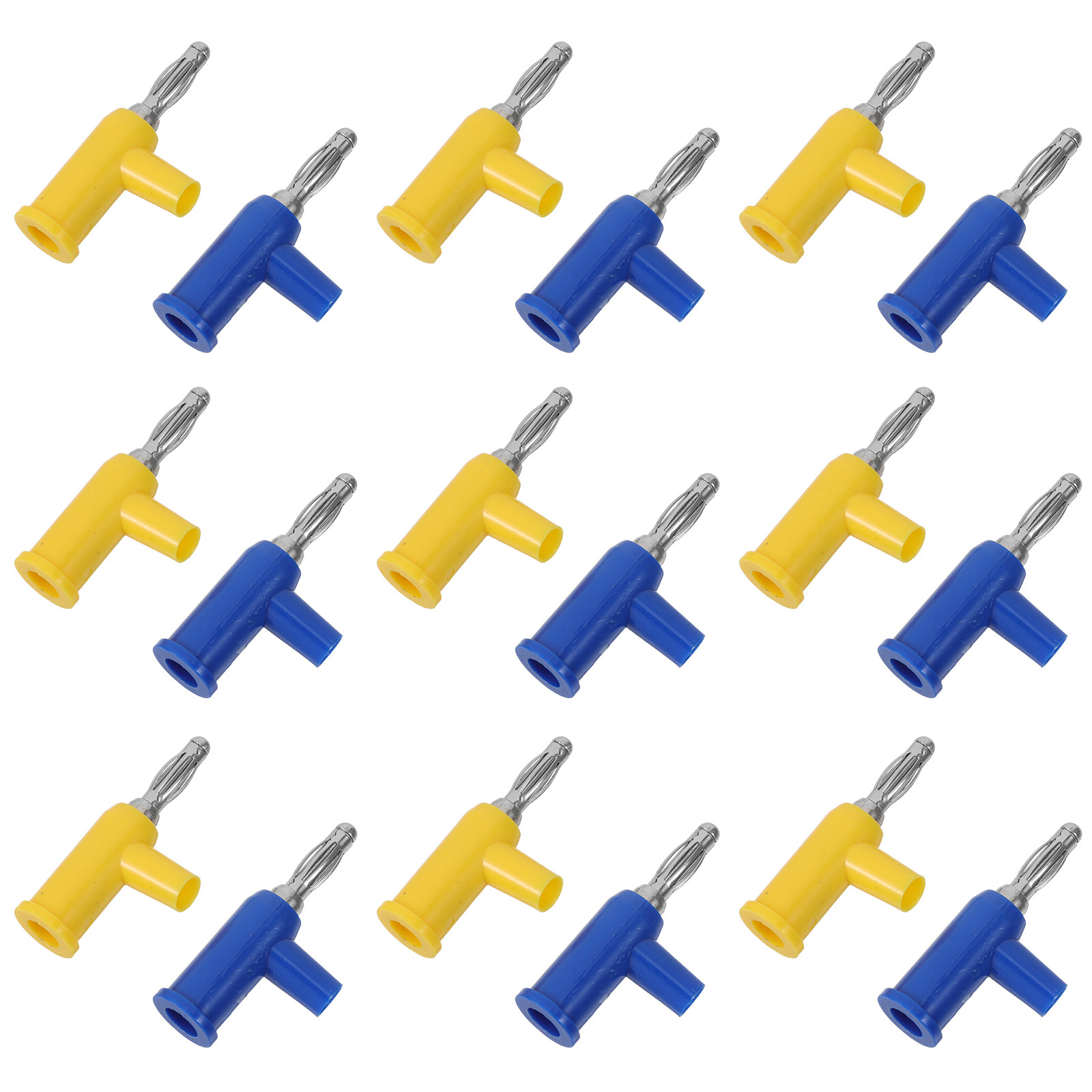 20Pcs Banana Plug Connector 4M - огляд і ціна Diy Electronics Lab Equipment