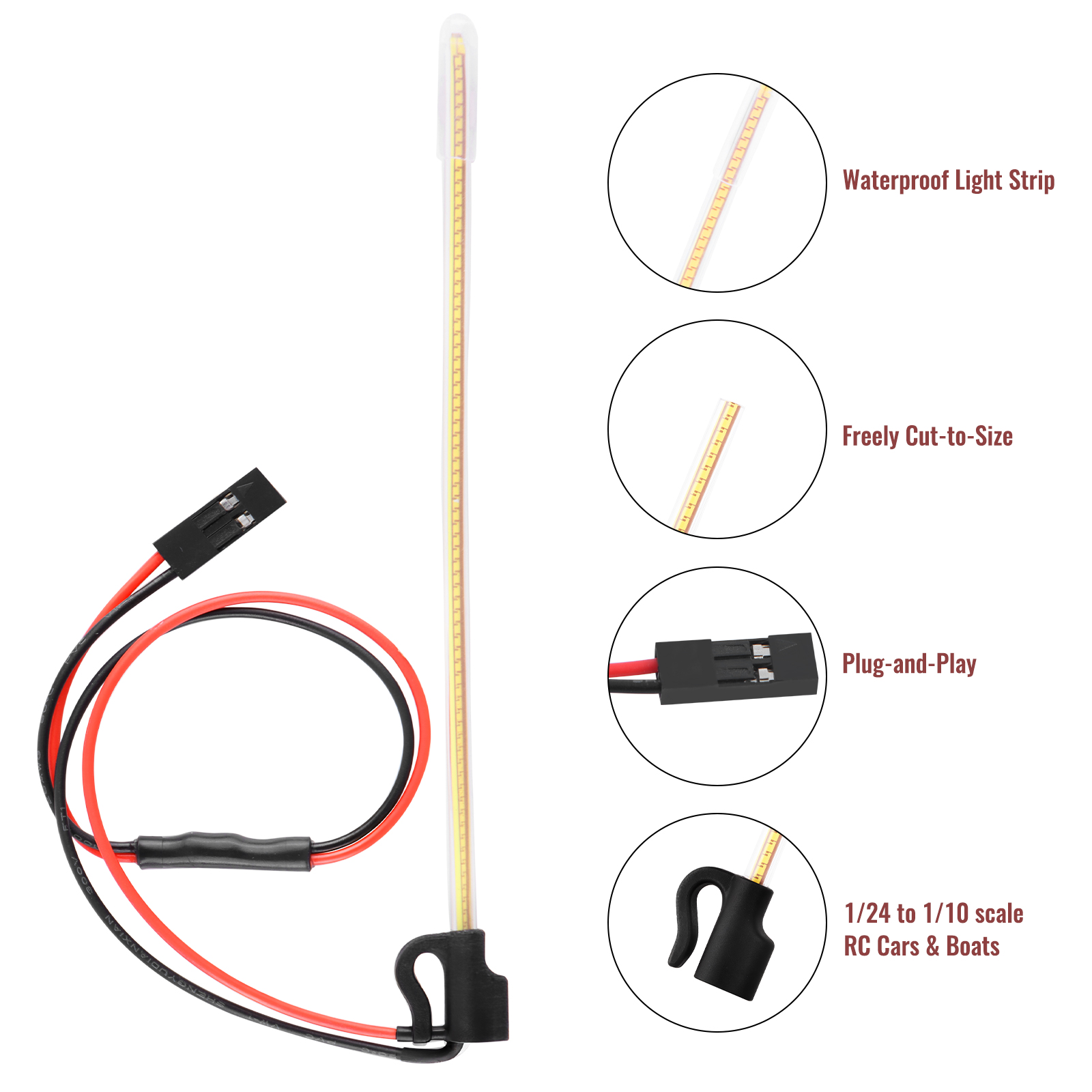 ModRax 2PCS LED RC Antenna Lig - огляд і ціна Diy Rc Electronics