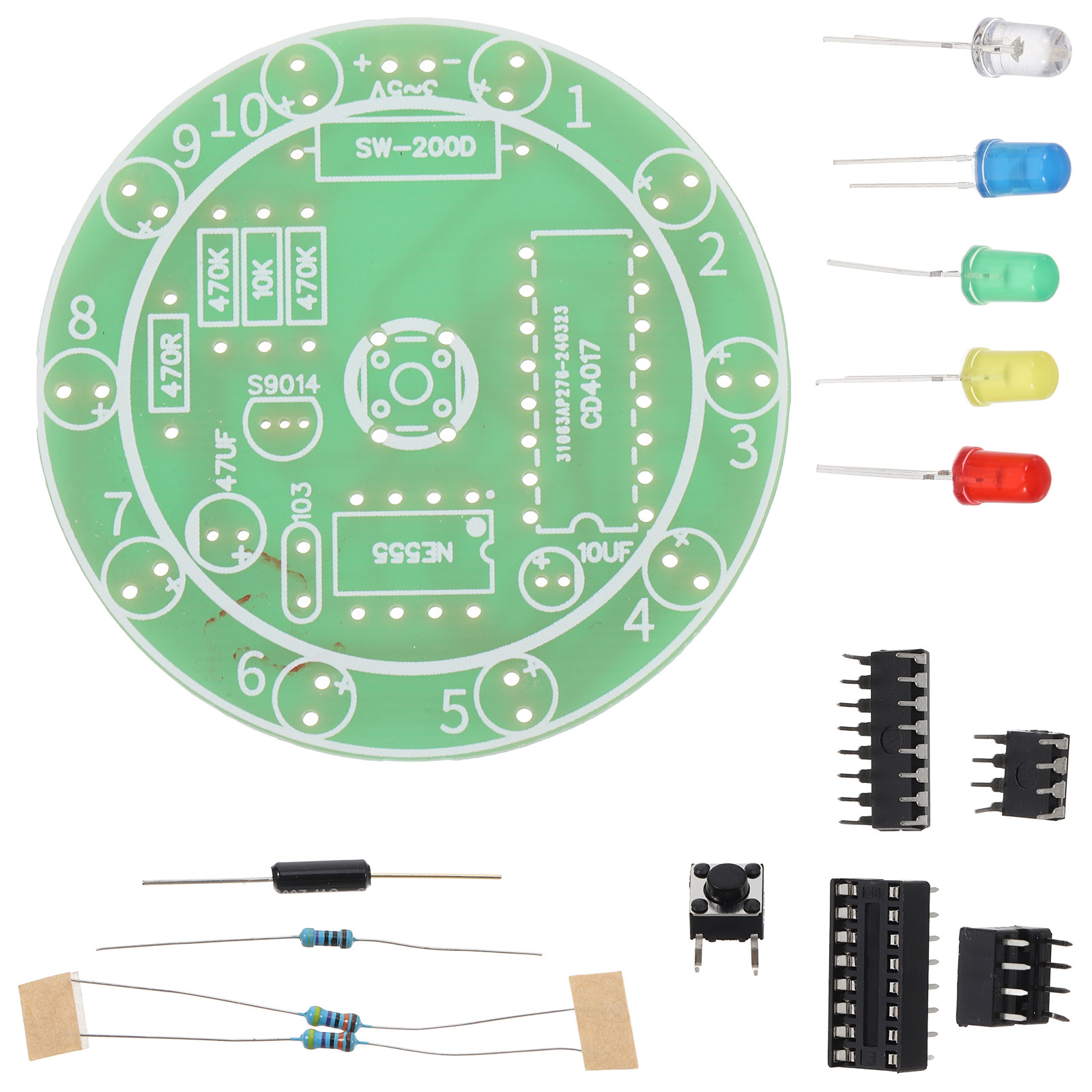 Solder Practice Kit for Beginn - огляд і ціна Diy Electronics Kits For Beginners