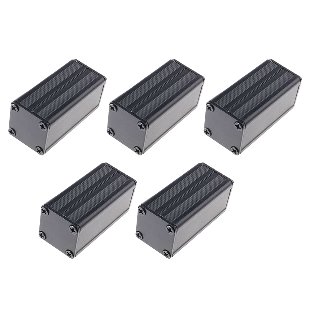 5pcs Extruded PCB Aluminum Box - огляд і ціна Diy Electronics Storage