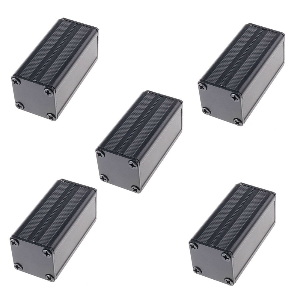 5pcs Extruded PCB Aluminum Box - огляд і ціна Diy Electronics Storage
