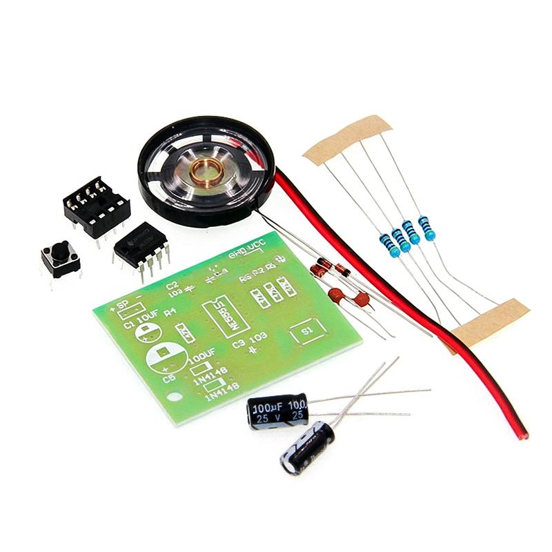 Professional NE555 Doorbell DI - огляд і ціна Diy Electronics Components
