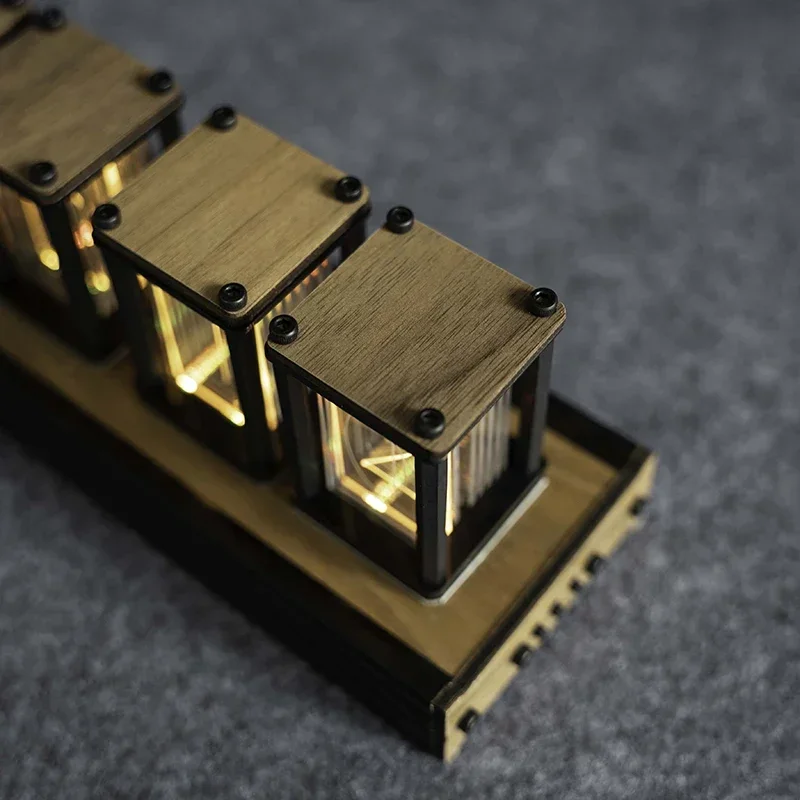 New Luxury Nixie Glow Tube Clo - огляд і ціна Diy Electronics Table