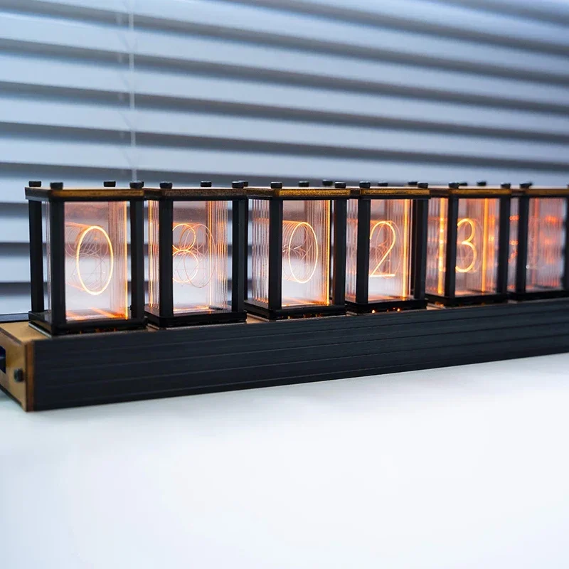 New Luxury Nixie Glow Tube Clo - огляд і ціна Diy Electronics Table