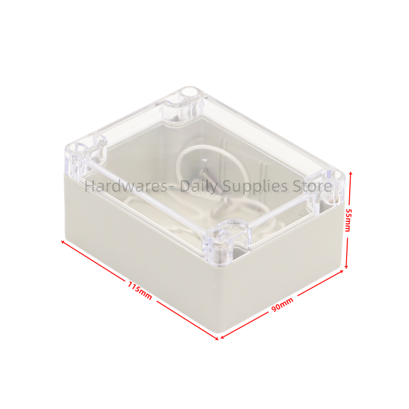 1pc 115x90x55mm Waterproof Pla - огляд і ціна Diy Electronics Storage