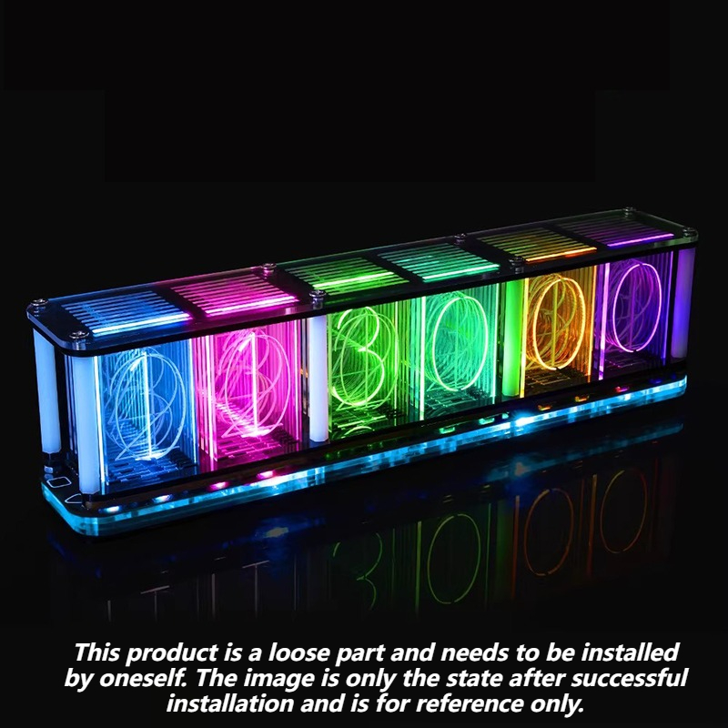 Glow Tube Clock Kit DIY Electr - огляд і ціна Diy Electronics Table