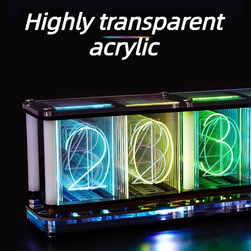 Glow Tube Clock Kit DIY Electr - огляд і ціна Diy Electronics Table
