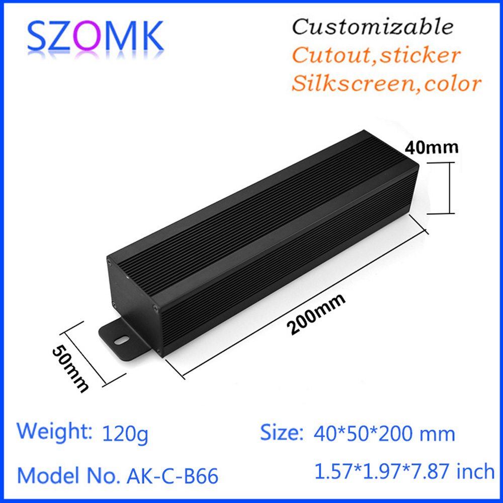 1Piece 40*50*200mm Aluminum Bo - огляд і ціна Diy Electronics Storage