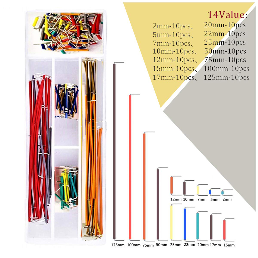Breadboard Jumper Wire Kit wit - огляд і ціна Diy Electronics Breadboard