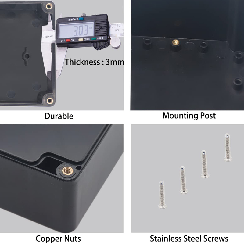 Waterproof Junction Box ABS Pl - огляд і ціна Diy Electronics Storage